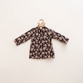 Kids Pure Cotton Kurta in Bagru Block Prints (2-3 Years) 69
