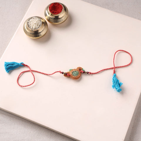 Bird - Handmade Crochet Rakhi by Samoolam 18