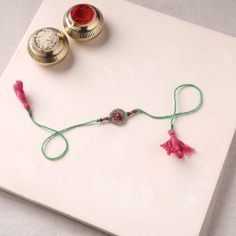 Flower - Handmade Crochet Rakhi by Samoolam 20
