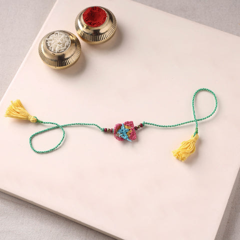 Handmade Crochet Rakhi by Samoolam 21