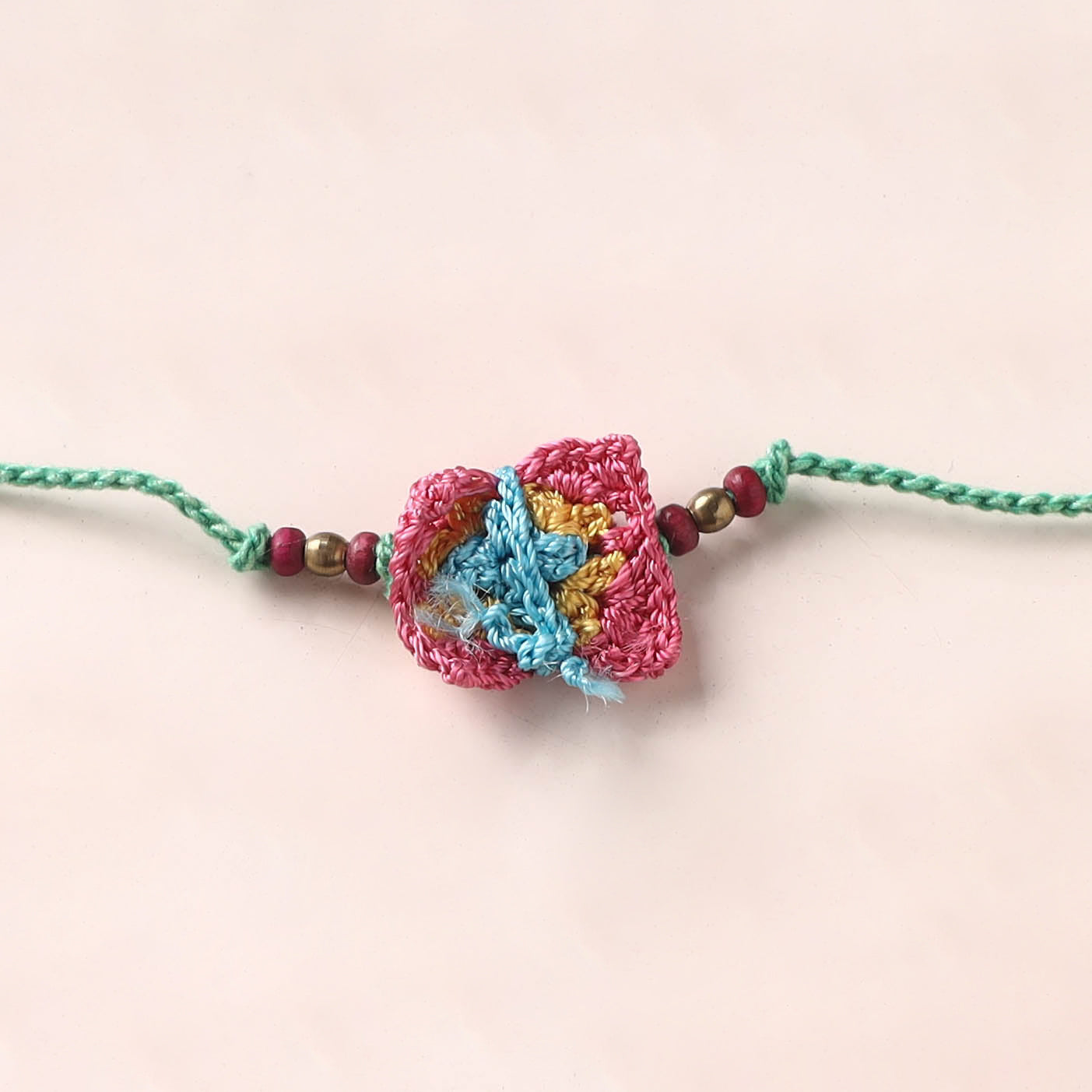 Handmade Crochet Rakhi by Samoolam 21