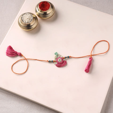 Handmade Crochet Rakhi by Samoolam 22
