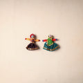 Multicolor - Rajasthani Puppet Couple Handmade Magnet (Set of 2) 05
