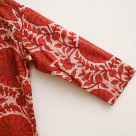 Kids Pure Cotton Kurta in Bagru Block Prints (2-3 Years) 72