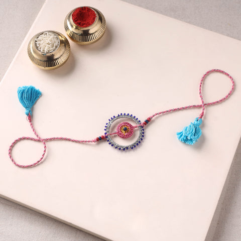 Flower - Handmade Crochet Rakhi by Samoolam 24