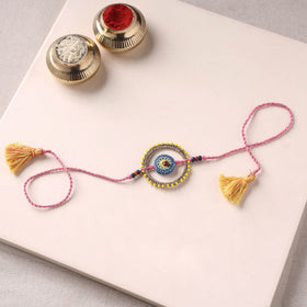 Flower - Handmade Crochet Rakhi by Samoolam 25
