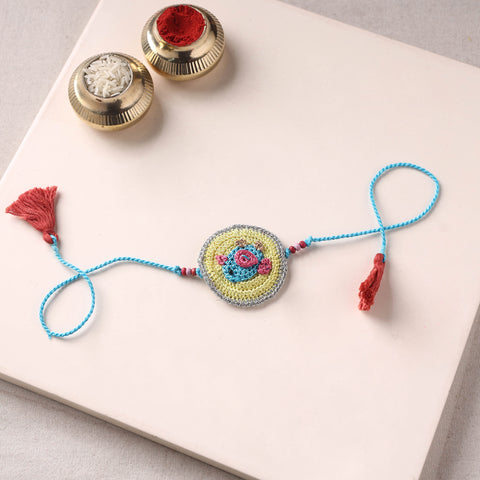 Flower - Handmade Crochet Rakhi by Samoolam 29