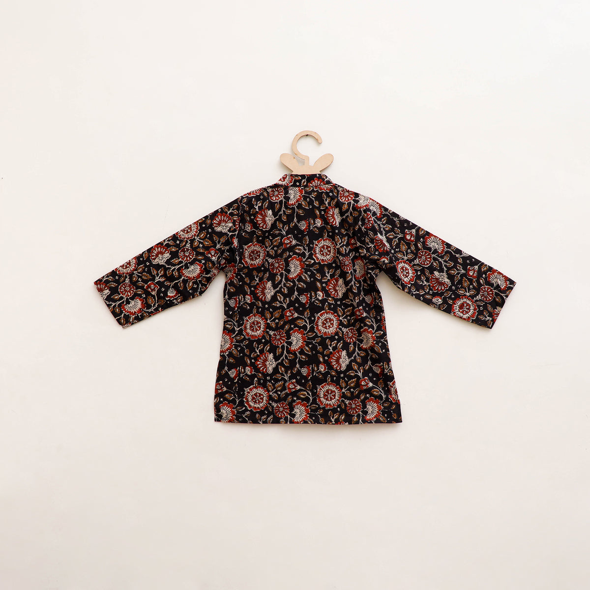 Kids Pure Cotton Kurta in Bagru Block Prints (2-3 Years) 77