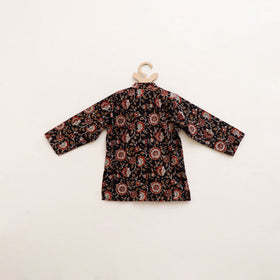 Kids Pure Cotton Kurta in Bagru Block Prints (2-3 Years) 77