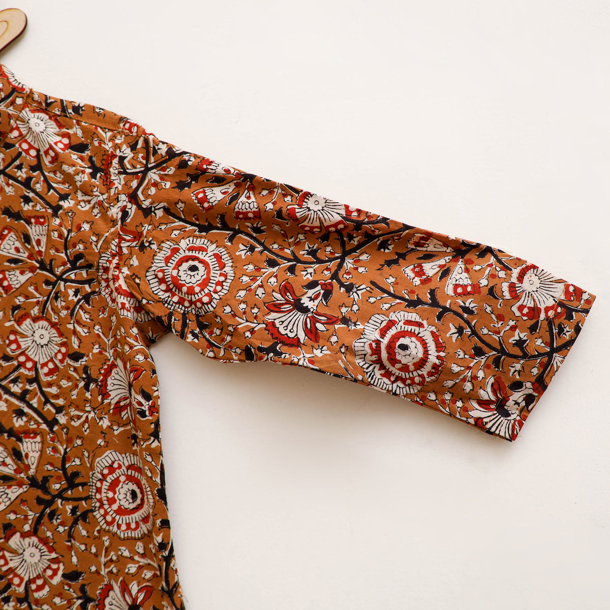 Kids Pure Cotton Kurta in Bagru Block Prints (2-3 Years)  78