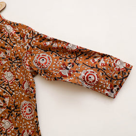 Kids Pure Cotton Kurta in Bagru Block Prints (2-3 Years)  78