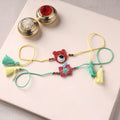 Bear - Handmade Crochet Rakhi by Samoolam (set of 2) 35