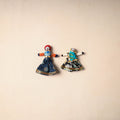 Multicolor - Rajasthani Puppet Couple Handmade Magnet (Set of 2) 10