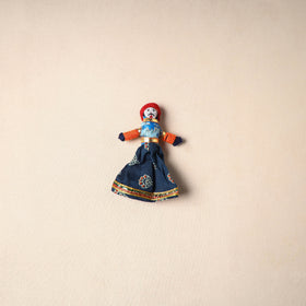 Multicolor - Rajasthani Puppet Couple Handmade Magnet (Set of 2) 10