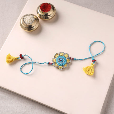 Flower - Handmade Crochet Work Rakhi 119