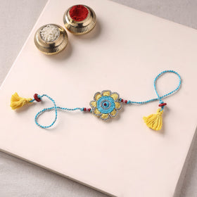Flower - Handmade Crochet Work Rakhi 119