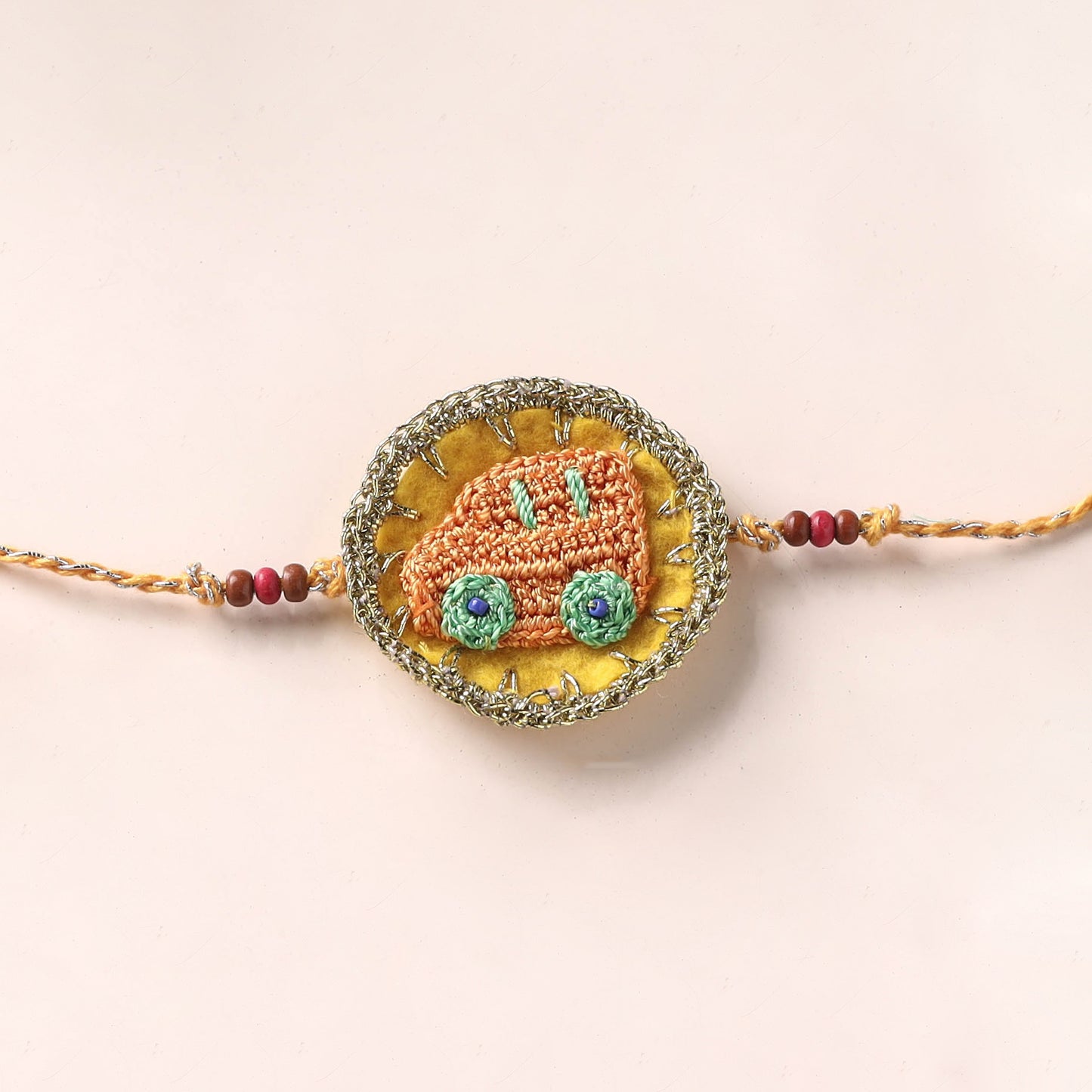 Car - Handmade Crochet Work Rakhi 120
