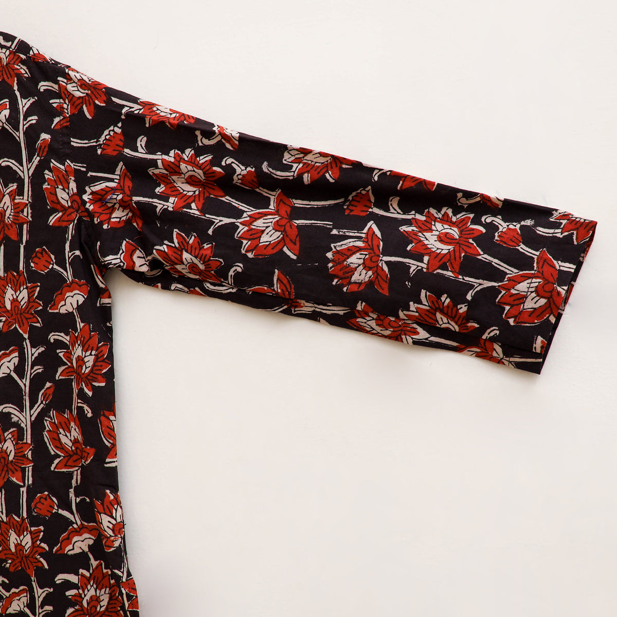 Kids Pure Cotton  Kurta in Bagru Block Prints (3-4 Years) 84