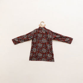 Kids Pure Cotton  Kurta in Bagru Block Prints (3-4 Years) 85