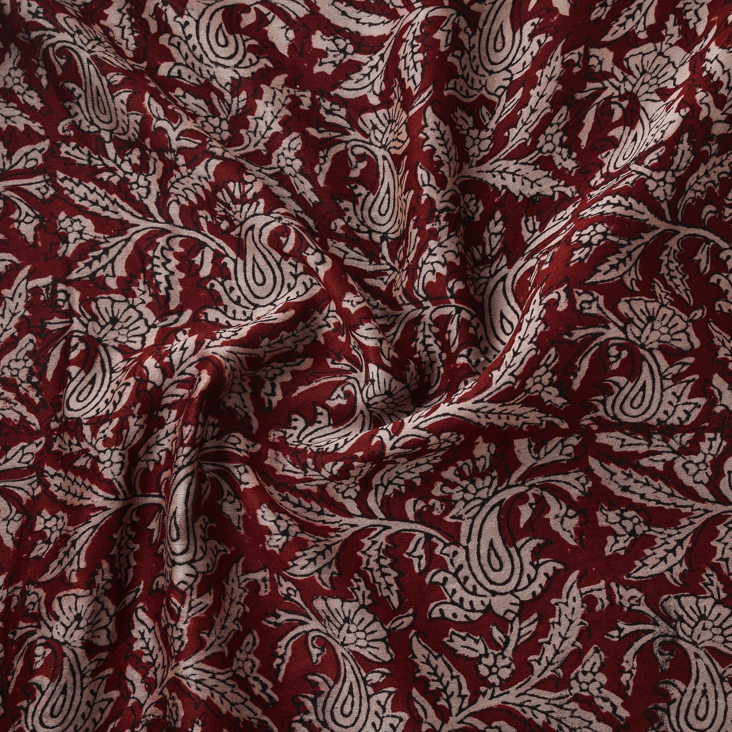 Bagh Hand Block Print Chanderi Silk Natural Dyed Handloom Fabric 02