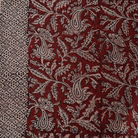 Bagh Hand Block Print Chanderi Silk Natural Dyed Handloom Fabric 02
