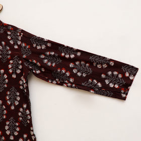 Kids Pure Cotton  Kurta in Bagru Block Prints (3-4 Years) 86