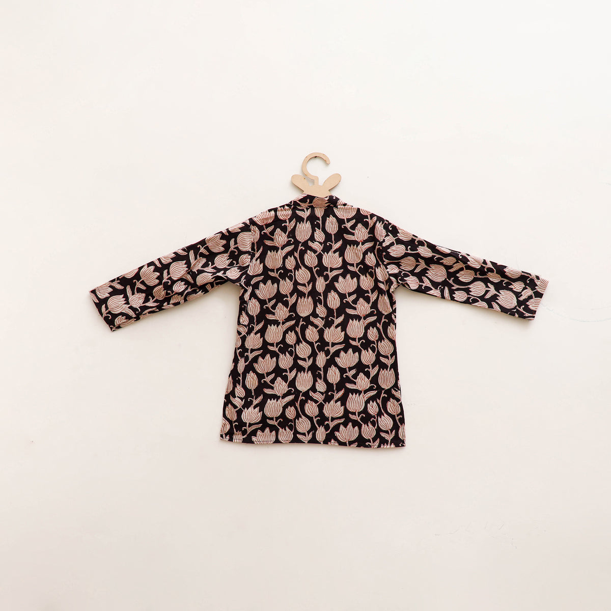 Kids Pure Cotton  Kurta in Bagru Block Prints (3-4 Years) 87