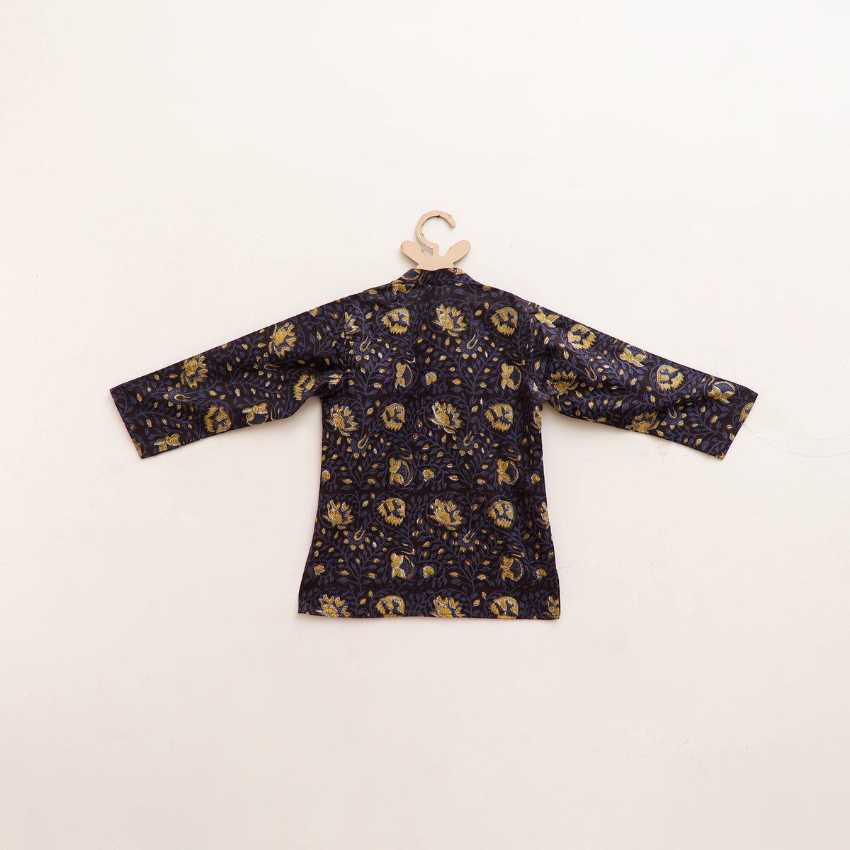 Kids Pure Cotton  Kurta in Bagru Block Prints (3-4 Years) 88