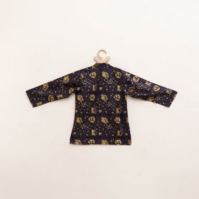 Kids Pure Cotton  Kurta in Bagru Block Prints (3-4 Years) 88