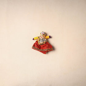 Multicolor - Rajasthani Puppet Couple Handmade Magnet (Set of 2) 16