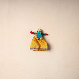 Multicolor - Rajasthani Puppet Couple Handmade Magnet (Set of 2) 18
