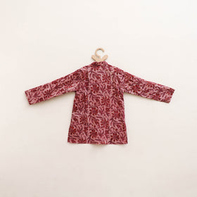 Kids Pure Cotton  Kurta in Bagru Block Prints (3-4 Years) 91