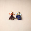 Multicolor - Rajasthani Puppet Couple Handmade Magnet (Set of 2) 19