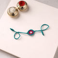 Flower - Handmade Crochet Pearl Work Rakhi 02