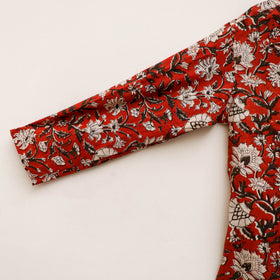 Kids Pure Cotton  Kurta in Bagru Block Prints (3-4 Years) 92