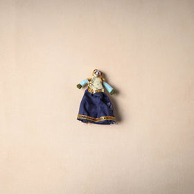 Multicolor - Rajasthani Puppet Couple Handmade Magnet (Set of 2) 19