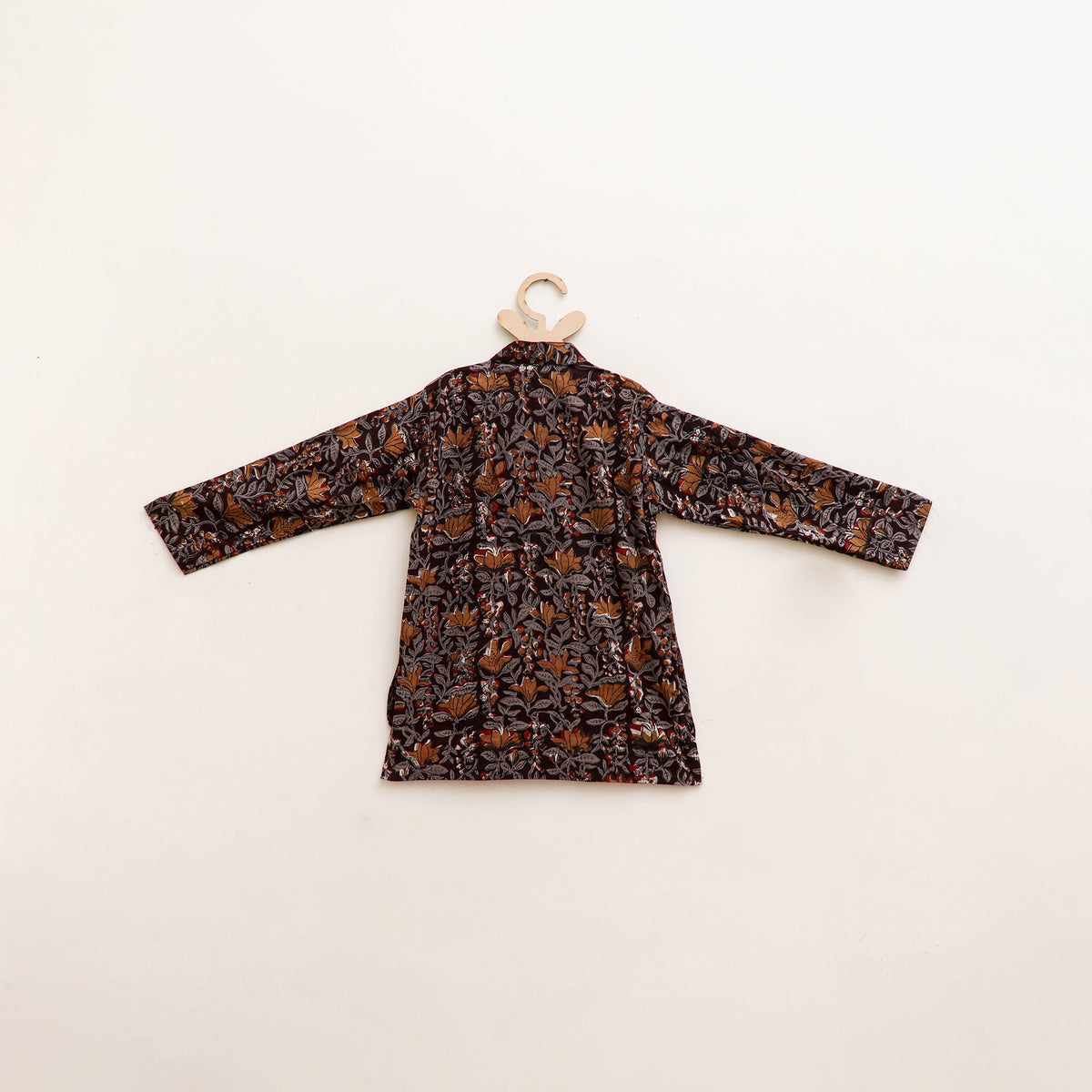 Kids Pure Cotton  Kurta in Bagru Block Prints (3-4 Years) 94