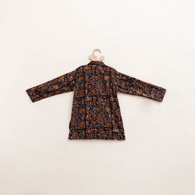 Kids Pure Cotton  Kurta in Bagru Block Prints (3-4 Years) 94