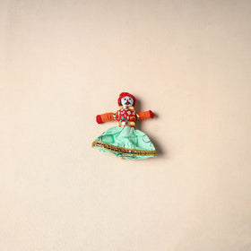 Multicolor - Rajasthani Puppet Couple Handmade Magnet (Set of 2) 22