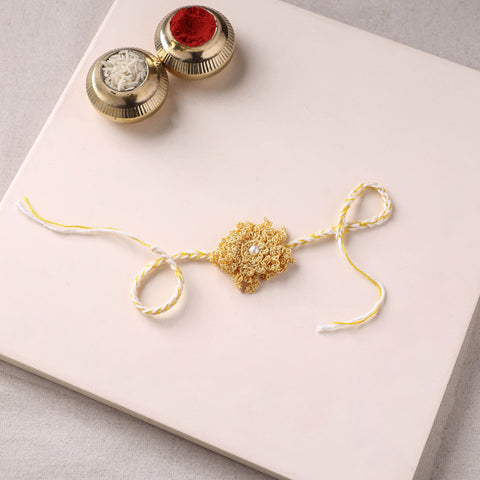 Flower - Handmade Crochet Work Rakhi 60