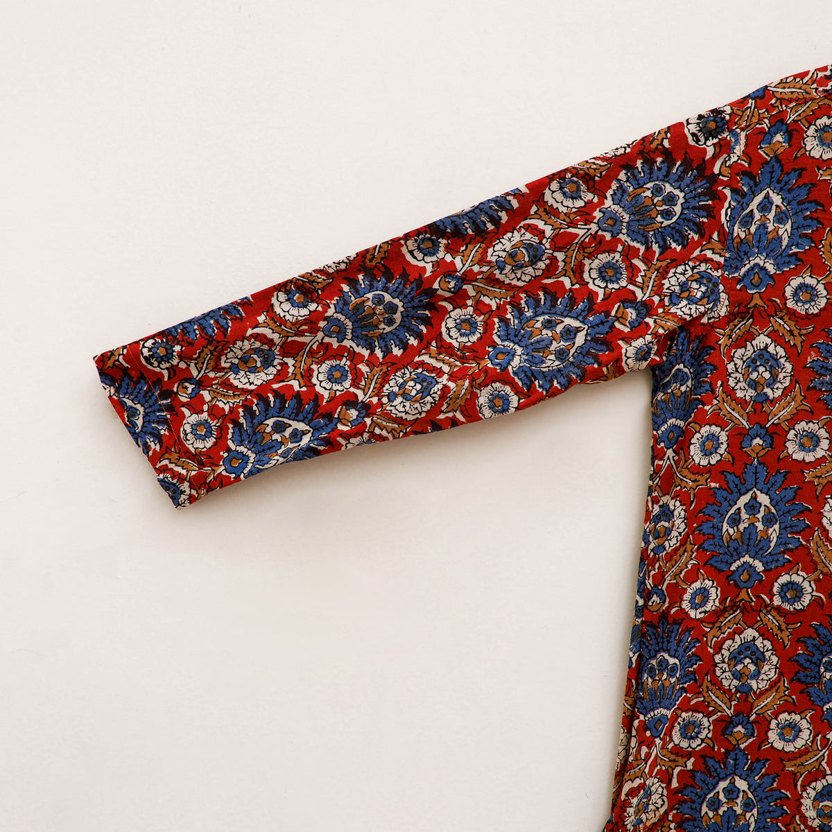 Kids Pure Cotton  Kurta in Bagru Block Prints (3-4 Years) 97