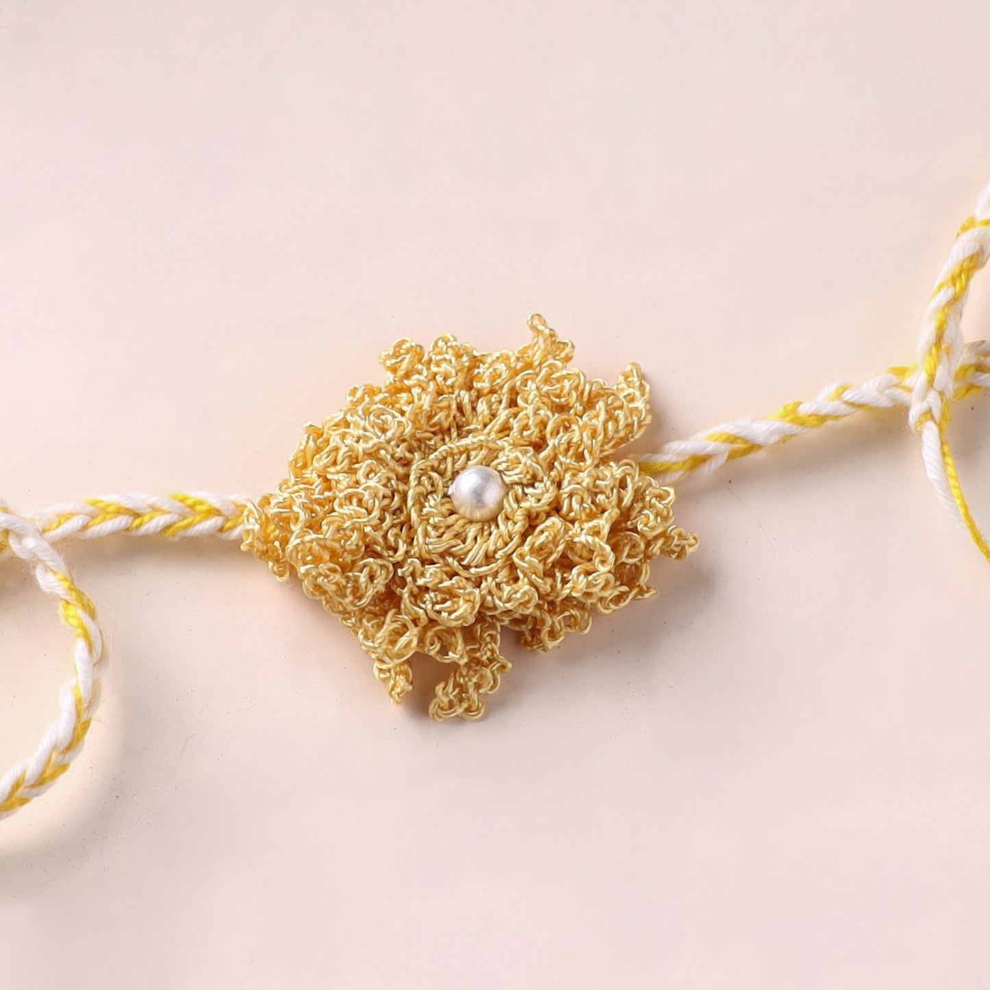 Flower - Handmade Crochet Work Rakhi 60