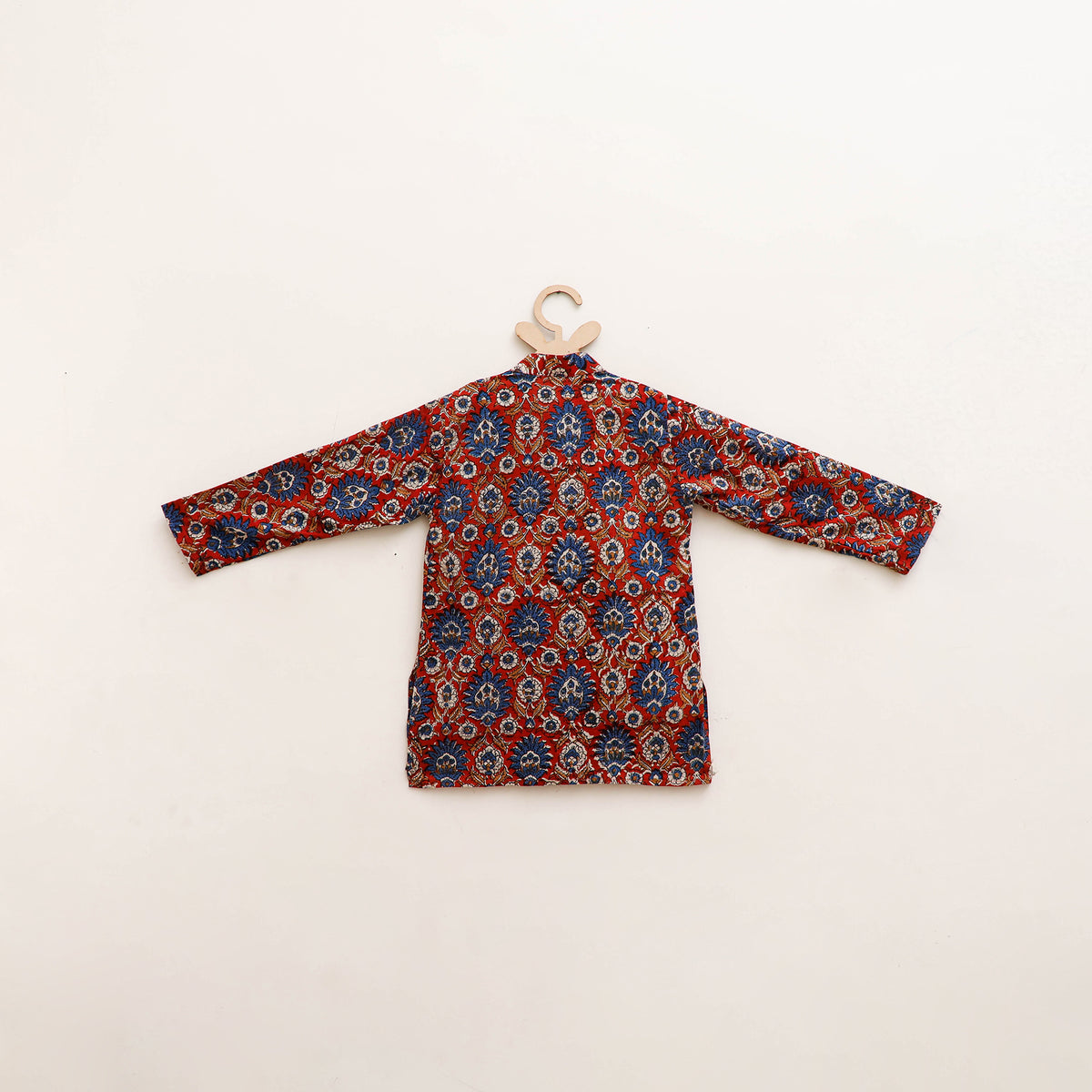 Kids Pure Cotton  Kurta in Bagru Block Prints (3-4 Years) 97
