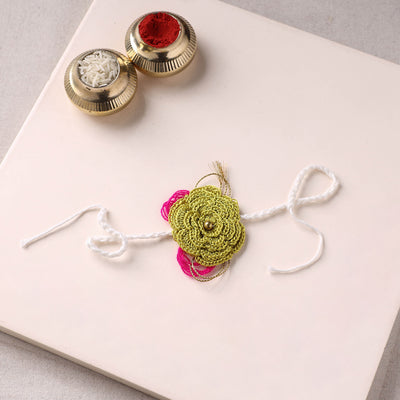 Flower - Handmade Crochet Work Rakhi 68