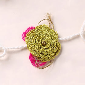 Flower - Handmade Crochet Work Rakhi 68