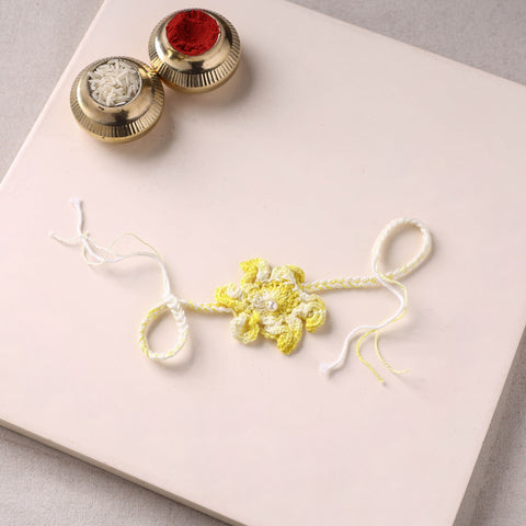 Flower - Handmade Crochet Work Rakhi 81