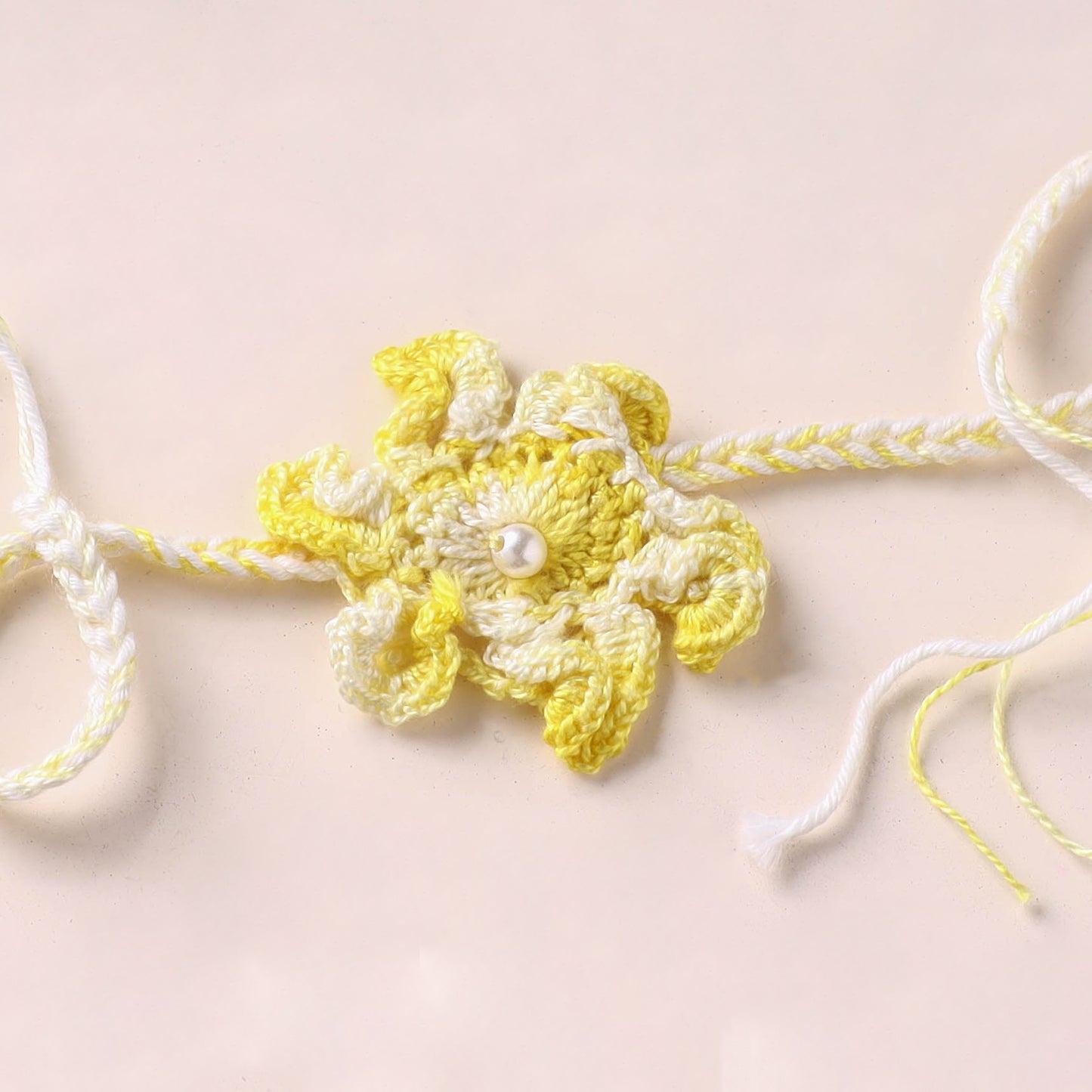 Flower - Handmade Crochet Work Rakhi 81