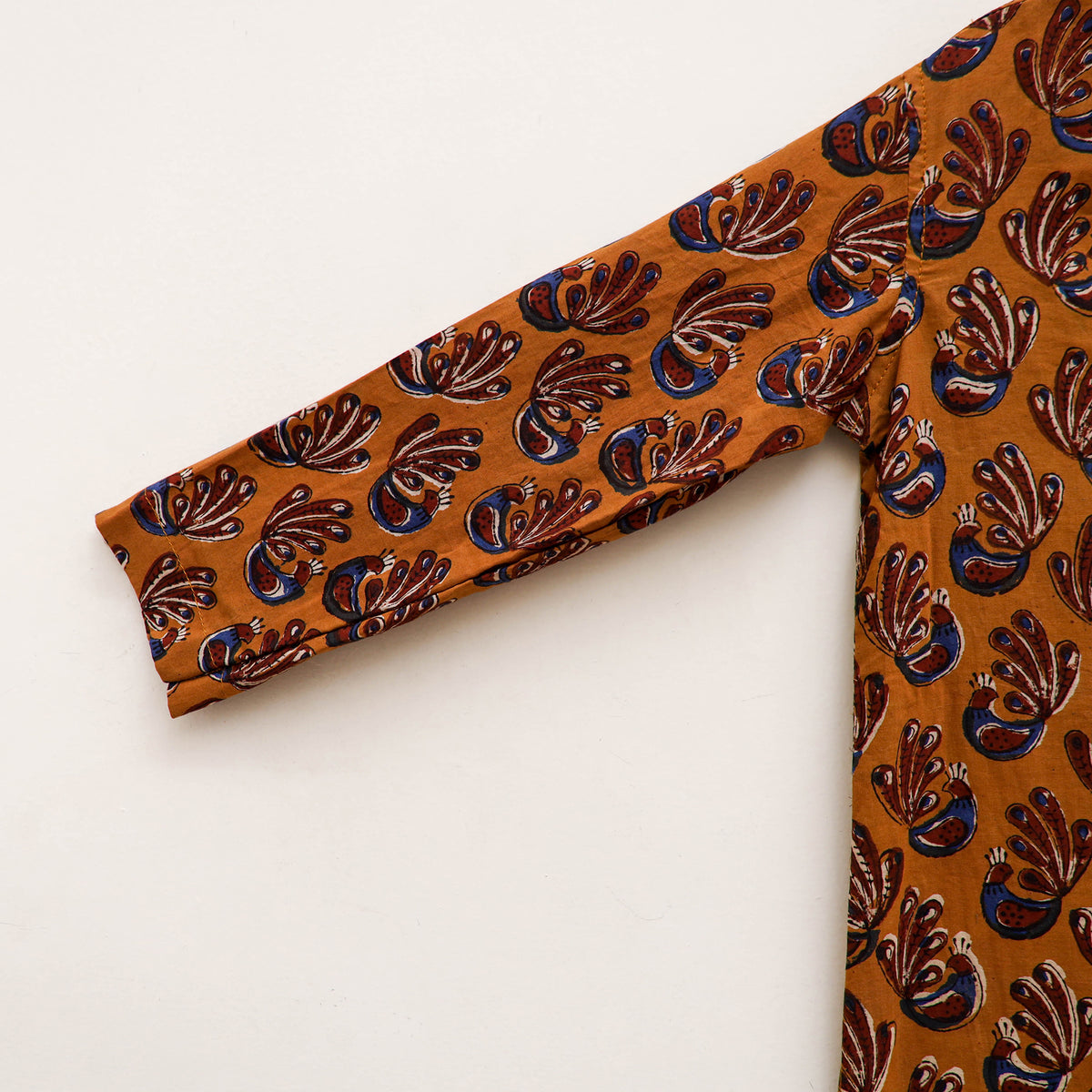 Kids Pure Cotton  Kurta in Bagru Block Prints (3-4 Years) 99
