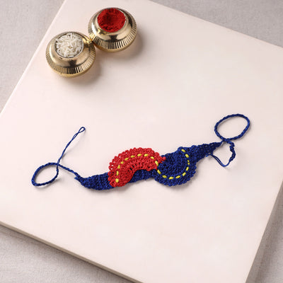 Handmade Crochet Work Rakhi 62