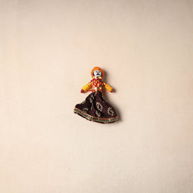 Multicolor - Rajasthani Puppet Couple Handmade Magnet (Set of 2) 25